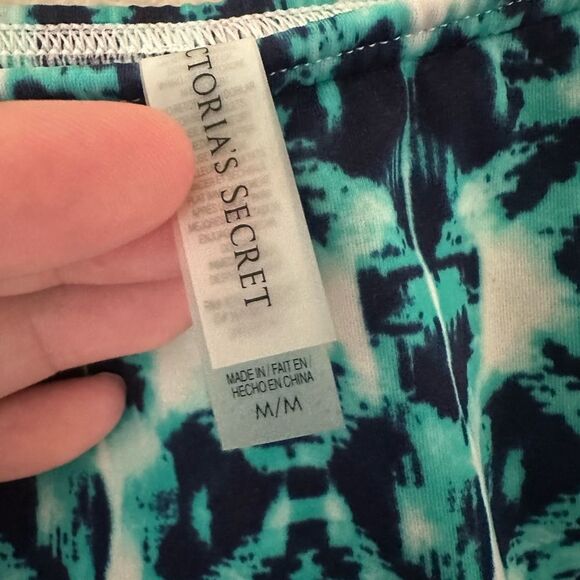 Victoria’s Secret Multi-Way Blue Bikini Top and Ruched Swim Skirt Size M / 34B - Picture 5 of 12